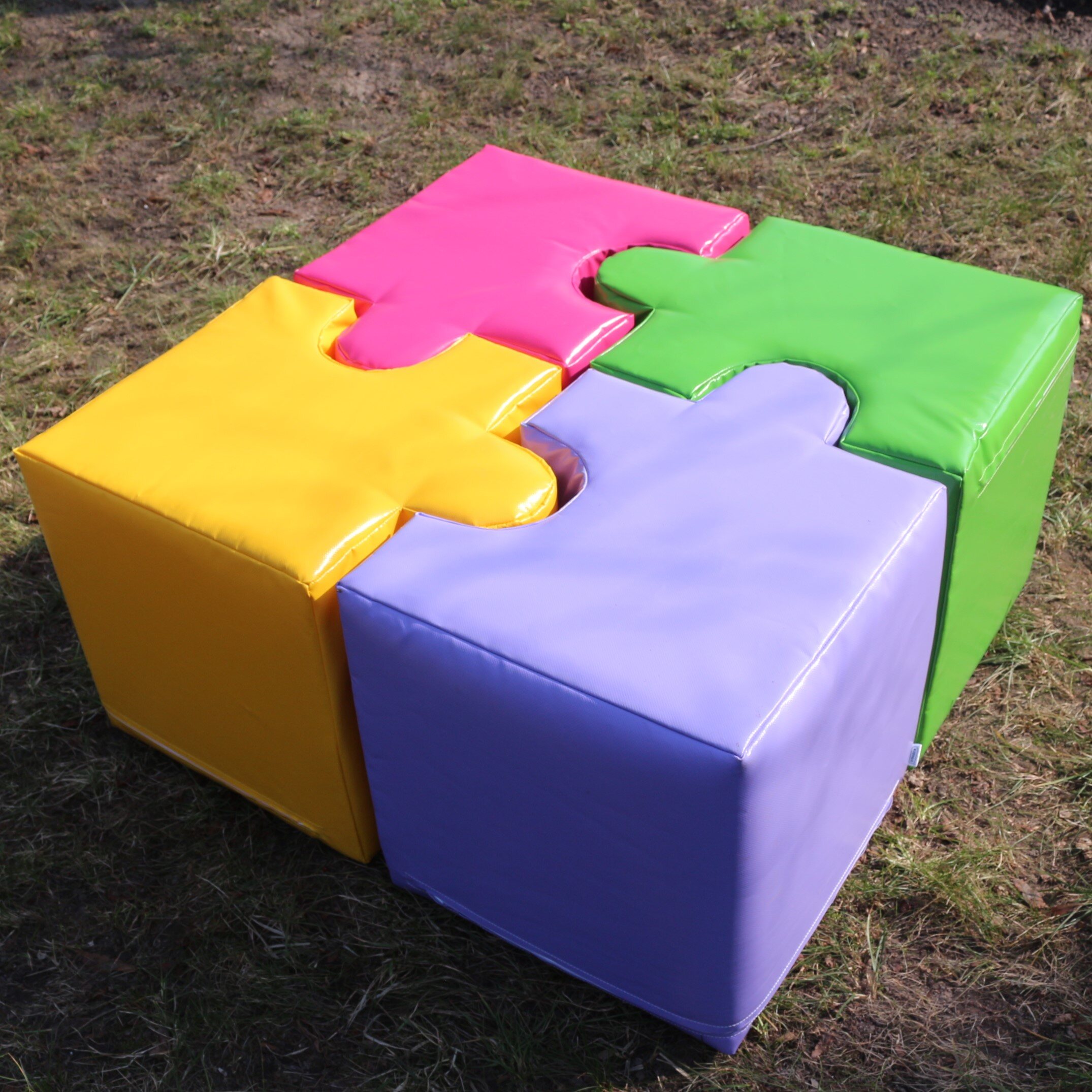 Комплект детских пуфов Мозаика KIDIGO